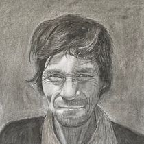Retratos al carboncillo. Traditional illustration, Fine Arts, Drawing, Portrait Drawing, and Realistic Drawing project by Luis Antonio Grande López - 07.25.2021