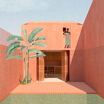 Mi Proyecto del curso: Representación gráfica de proyectos arquitectónicos. Architecture, Graphic Design, Interior Architecture, Interior Design, L, scape Architecture, Collage, Digital Architecture, and Architectural Illustration project by camilo.mazorra - 07.22.2021