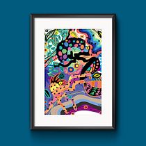 My project in Flat Illustration with Photoshop course. Traditional illustration, Digital Illustration, Digital Painting, Editorial Design, Fine Arts, Painting, Pattern Design, Vector Illustration, and Printing project by bmenekse011 - 07.24.2021