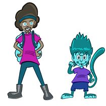 Mi Proyecto del curso: Diseño de personajes para animación con Photoshop / CHLOE y HUGO. Animation, Character Design, Character Animation, and Digital Illustration project by Nicolás Martínez Hojas - 07.09.2021
