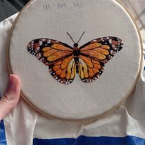 Mi Proyecto del curso: Técnicas de bordado realista. Traditional illustration, and Embroider project by jazcorona26 - 08.20.2021
