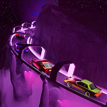 sci fi Akina Mountain. 3D, Digital Illustration, and 3D Design project by Ángel Lario Ordás - 07.26.2021