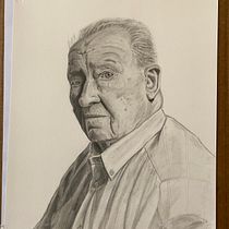 Mi Proyecto del curso: Retrato realista con lápiz de grafito. Traditional illustration, Fine Arts, Sketching, Pencil Drawing, Drawing, Portrait Drawing, Realistic Drawing, Artistic Drawing, and Figure Drawing project by Carlos López Molina - 07.26.2021
