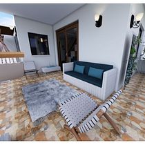 CASA MAR , proyecto del curso: Diseño de interiores de principio a fin . Un projet de Architecture d'intérieur, Design d'intérieur , et Décoration d'intérieur de Nathalie Suarez - 26.07.2021