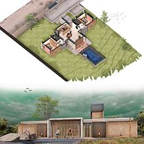 Mi Proyecto del curso: Ilustración digital de proyectos arquitectónicos. Architecture, L, scape Architecture, Digital Illustration, Digital Architecture, and Architectural Illustration project by Diego Corimaita Miranda - 08.19.2020