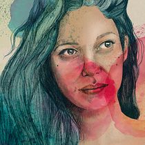 Meu projeto do curso: Retrato Ilustrado com Procreate. Ilustração tradicional, Ilustração vetorial, Ilustração digital, e Desenho de retrato projeto de Salomé Afonso - 27.07.2021