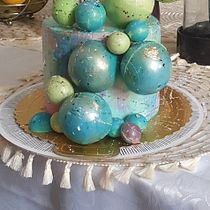 Mi Proyecto del curso: Cake design: técnicas decorativas modernas. Un progetto di DIY e Design di Yenifer Barrios - 27.07.2021