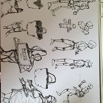 My project in Creative Sketching: Fill Your Illustrations with Life and Detail course. Traditional illustration, Sketching, Pencil Drawing, Drawing, Watercolor Painting, Sketchbook & Ink Illustration project by mikejwest - 07.27.2021