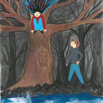 My project in Introduction to Children’s Illustration course. Traditional illustration, Fine Arts, Painting, Pencil Drawing, Drawing, Watercolor Painting, Children's Illustration, and Narrative project by Juliette B - 07.27.2021