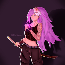 Meu projeto do curso: Retrato digital no Photoshop com um toque de fantasia. Ilustração tradicional, Desenho, Ilustração digital, Desenho de retrato, Desenho digital, e Pintura digital projeto de kauaqsampaio - 26.07.2021
