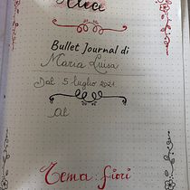 Il mio progetto del corso: Bullet journal creativo: pianificazione e creatività. Un projet de Illustration traditionnelle, Lettering, Dessin , et Lettering manuel de Maria Mirabella - 27.07.2021