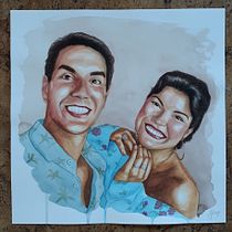 Mi Proyecto del curso: Retratos en acuarela: captura la personalidad de tu modelo. Fine Arts, Painting, Watercolor Painting, and Portrait Drawing project by Juliana Drummond - 07.27.2021