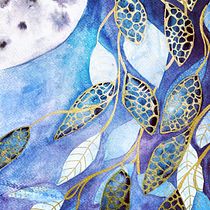 My project in Negative Watercolor Painting for Botanical Illustration course Ein Projekt aus dem Bereich Traditionelle Illustration, Aquarellmalerei und Botanische Illustration von Kristine Brown - 26.07.2021