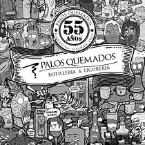 Palosquemados poster. Traditional illustration, Vector Illustration, Digital Illustration, Design, and Character Design project by Claudio Delgado - 07.28.2021