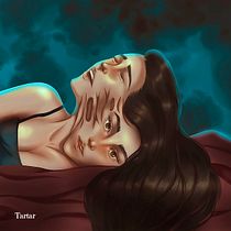 My project in Digital Fantasy Portraits with Photoshop course. Ilustração tradicional, Desenho, Ilustração digital, Desenho de retrato, Desenho digital, e Pintura digital projeto de megan_linnaung - 28.07.2021