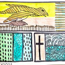 Mein Kursprojekt: Illustriertes Tagebuch: Tägliche bewusste Übung. Fine Arts, Sketching, Creativit, Drawing, and Sketchbook project by fraukefr - 07.28.2021
