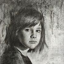 Mi Proyecto del curso: Retrato artístico al carboncillo: creando atmósferas. Un proyecto de Ilustración tradicional, Bellas Artes, Dibujo, Dibujo de Retrato, Dibujo realista y Dibujo artístico de Carmen Rey - 28.07.2021