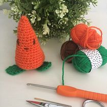 Meu projeto do curso: Amigurumi: criação de personagens com crochê. Arts, Crafts, To, Design, Fiber Arts, and Crochet project by Ana Monteiro - 07.28.2021