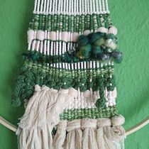 Mein Kursprojekt: Einführung in das Textil-Screening. Projekt z dziedziny Craft,  Dekoracja wnętrz i  Tkactwo użytkownika Silvia Kleeberger - 28.07.2021