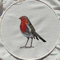 Mi Proyecto del curso: Pintar con hilo: técnicas de ilustración textil. Ilustração tradicional, e Bordado projeto de anadico - 28.07.2021