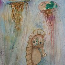 My project in Modern Watercolor Techniques course. Traditional illustration, Fine Arts, Painting, Watercolor Painting, and Advertising project by Mariyn Weimer - 07.29.2021
