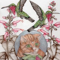 My project in Surrealist Illustration Inspired by Nature course. Traditional illustration, Pencil Drawing, Drawing, Artistic Drawing, and Naturalistic Illustration project by Jeka Lambert - 07.29.2021