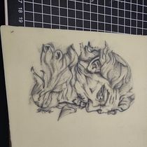 Mi Proyecto del curso: Tatuaje para principiantes. Un progetto di Design di tatuaggi di Tomas Lazo - 29.07.2021