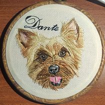 Mi Proyecto del curso: Needle painting para principiantes. Embroider, and Naturalistic Illustration project by ginamartineza.0210 - 07.29.2021