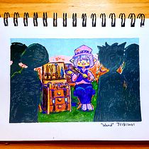 My project in Illustrated Sketchbooking in Full Color course. Projekt z dziedziny Trad, c, jna ilustracja, Kreat, wność,  R, sunek i Sketchbook użytkownika Mandy Milliron - 27.07.2021