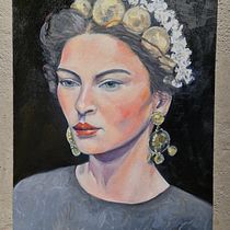 My project in Expressive Oil Portraiture: Explore the Alla Prima Technique course. Fine Arts, Painting, and Oil Painting project by annettedannhauser - 07.29.2021