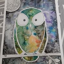 Mon projet du cours : Techniques modernes d’aquarelle. Traditional illustration, Fine Arts, Painting, and Watercolor Painting project by breton_schneider_nathalie - 07.29.2021