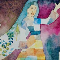 Cores na aquarela: descubra sua personalidade cromática. Ilustração tradicional, Artes plásticas, Pintura, Pintura em aquarela, e Teoria da cor projeto de MarArtesOficial - 22.07.2021