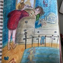 My project in Exploratory Sketchbook: Find Your Drawing Style course. Traditional illustration, Sketching, Creativit, Drawing, Watercolor Painting, Sketchbook, and Gouache Painting project by nlacey158 - 07.29.2021