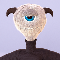 Mi Proyecto del curso: Creación de pelo 3D con XGen de Maya . 3D, 3D Modeling, 3D Character Design, and 3D Design project by Camila Trujillo - 07.27.2021