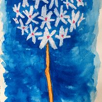 Mi Proyecto del curso: Técnicas de ilustración para desbloquear tu creatividad. Design, Traditional illustration, Fine Arts, Painting, Creativit, and Sketchbook project by Cecilia Sepúlveda Mata - 07.30.2021