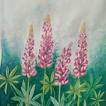 My project in Negative Watercolor Painting for Botanical Illustration course Ein Projekt aus dem Bereich Traditionelle Illustration, Aquarellmalerei und Botanische Illustration von Kairit Altmäe - 30.07.2021
