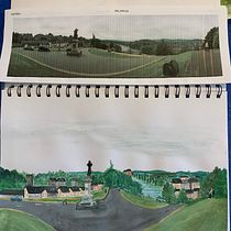 Meu projeto do curso: Sketchbook pictórico com guache. Traditional illustration, Sketching, Drawing, Architectural Illustration, Sketchbook, and Gouache Painting project by Cristina Caggiano C - 07.29.2021
