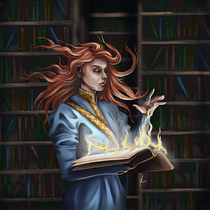 My project in Digital Character Painting with Procreate course. Traditional illustration, Character Design, and Digital Illustration project by Denisa Pospíšilová - 07.30.2021