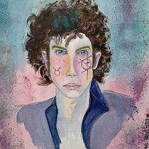 My project in Expressive Watercolor Portraits course. Traditional illustration, Fine Arts, Painting, Watercolor Painting, and Portrait Drawing project by Marion Wever - 07.30.2021