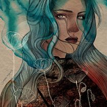 Meu projeto do curso: Retrato Ilustrado com Procreate. Ilustração tradicional, Ilustração vetorial, Ilustração digital, e Desenho de retrato projeto de Simone Marrach - 25.07.2021