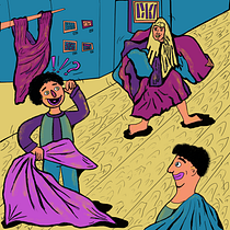 Meu projeto do curso: Composição criativa para ilustração com Procreate. Ilustração tradicional, Criatividade, Ilustração digital, e Desenho digital projeto de Claudio Copello - 30.07.2021