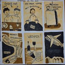 Mi Proyecto del curso: Diario ilustrado: una práctica diaria y consciente. Creativit, Drawing, and Sketchbook project by johanna_colocha - 07.31.2021