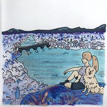 My project in Exploratory Sketchbook: Find Your Drawing Style course. Traditional illustration, Sketching, Creativit, Drawing, Watercolor Painting, Sketchbook, and Gouache Painting project by mathilde_davy - 07.31.2021