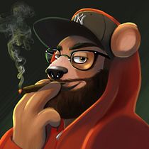  Pintura digital de personajes: ilustra con luz y color: The Weed Bear. Ilustração tradicional, Design de personagens, Ilustração digital, e Pintura digital projeto de Steven Bienvenido Beltre Gómez - 30.07.2021