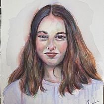Mi Proyecto del curso: Figura humana en acuarela. Un progetto di Illustrazione tradizionale, Belle arti, Pittura, Pittura ad acquerello, Disegno realistico e Disegno anatomico di ISABEL REMOHI FABIA - 01.11.2021