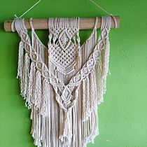 Mi Proyecto del curso: Macramé: nudos básicos y complejos . Accessor, Design, Interior Design, Decoration, Fiber Arts, and Macramé project by auracristinalopezcano - 07.31.2021