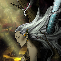 Swamp. Traditional illustration, Character Design, and Digital Illustration project by Alice Censi - 08.31.2021