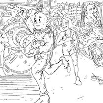 Mi Proyecto del curso: Fundamentos del dibujo de personas a partir de la imaginación. Traditional illustration, Fine Arts, Sketching, Pencil Drawing, Drawing, Artistic Drawing, and Figure Drawing project by Francisco Javier Nieto Martin - 07.31.2021
