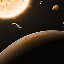 El universo y sus visitantes. Photograph, Photograph, Post-production, VFX, Photo Retouching, Fine-Art Photograph, Photographic Composition, and Photomontage project by Gabriel Calero - 08.01.2021
