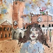 My project in Artistic Watercolor Sketching: Dare to Express Your Ideas course. Traditional illustration, Sketching, Creativit, Drawing, Watercolor Painting, and Sketchbook project by Susanne Taudte - 08.01.2021